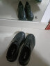 百丽时尚休闲鞋男商场同款牛皮革免系带板鞋加绒8CR01DM3 黑色-绒里 39 晒单实拍图