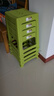 茶花 塑料凳子家用条纹高方凳子板凳46.6cm 绿色4只装  实拍图