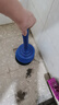 净安美通厕所下水道管道马桶疏通器神器家用厨房堵塞高压马桶吸抽皮搋子 1个装蓝色黑底加强大吸引力 实拍图
