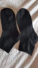 易旅一次性袜子 出差旅行便携用品男女通用军训吸汗四季款 黑色10双装 晒单实拍图