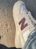 NEW BALANCE NB574 官方休闲鞋女鞋复古舒适轻便WL574RCF运动鞋 米白色 WL574RCF 37 (脚长23.5cm) 实拍图