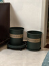 墨斗鱼花盆加仑盆加厚高款5加仑*2种菜盆大号盆栽树脂塑料简约带托盘 实拍图