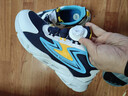 361°童鞋 儿童跑鞋四季男女童3-14岁助推科技旋钮跑鞋 蓝40 实拍图