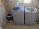 小鸭【官方店】全自动洗衣机小型宿舍迷你母婴儿童小孩宝宝专属家用出租房预约洗脱一体洗衣机小型迷你 12.0kg全自动【智能风干+全国联保】透明黑 实拍图