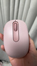 罗技（Logitech）M196 无线蓝牙鼠标 办公鼠标 笔记本商务办公家用 小巧便携 对称手型 玫瑰粉 实拍图