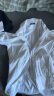 罗蒙（ROMON）纯色商务职业正装男士白衬衫工装外套长袖衬衣男CS108白色XL 晒单实拍图