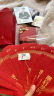 周六福（ZLF）520礼物    黄金吊坠女款5D硬金珐琅国风锁包足金挂坠 定价 清雅莲 -0.28g 实拍图