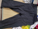 艾舞戈儿童舞蹈裤女孩芭蕾舞练功裤黑色弹力紧身拉丁舞直筒裤子芭裤长裤 【弹力棉】黑色（七分裤） 130 码(身高130-140cm) 实拍图