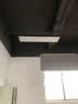 V-POWER LED办公室吊灯长条灯吸吊两用长方形条形灯工业风简约工作室会议 黑壳办公灯【1200*300】60W-白光 实拍图