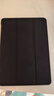 ALittleFlower适用ipad6/5保护套 iPadair1/air2保护壳9.7英寸苹果平板电脑三折支架超薄磨砂全包防摔石墨黑 实拍图