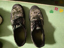 劳保佳 迷彩解放鞋 军训演练低帮作训鞋 户外工地防滑劳保胶 男女通用 数码 43码 实拍图