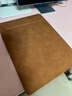 西玛（SIMAA）A4磁性皮质书写文件夹板夹 会议商务书写夹板报告夹 多功能写字垫板竖式 7094 棕色 实拍图