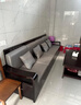 墨宸沙发 实木沙发新中式紫金檀木贵妃转角组合冬夏两用储物客厅家具 五人位+贵妃+长茶几 组合 【普通】棉麻坐垫 实拍图