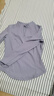 361°运动服女长袖上衣半开瑜伽服春秋跑步训练服修身瑜伽健身服 实拍图