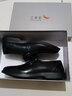 红蜻蜓男鞋 皮鞋男士中老年爸爸鞋秋冬商务正装鞋真牛皮套脚新品棉皮鞋 黑色加绒 39 实拍图