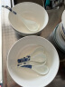 美厨（maxcook）饭勺汤勺 陶瓷勺餐勺汤匙勺子日式小勺调羹5.5英寸4个装 MCCU4520 实拍图