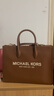 MICHAEL KORS礼物轻奢MK女包MIRELLA斜挎手提托特包中号牛皮棕 实拍图