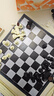 友邦（UB） 国际象棋黑白色磁性可折叠便携成人儿童学生培训教学用棋 4812B-C(黑白直角大号) 标配 实拍图