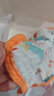 全棉时代婴儿口水巾儿童洗脸毛巾纯棉纱布手帕礼盒4件装 秋天童话25*25cm 实拍图