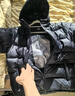 伯希和（Pelliot）【经典2.0】800蓬鹅绒羽绒服男女冬季保暖棉衣短款防风连帽外套 【女款】米白色 | 95%绒子含量 M 实拍图