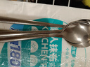 【爆品】多支装食品级不锈钢勺子高颜值儿童韩式长柄勺拌饭汤匙 加长加厚 不锈钢韩式勺【4支装】 实拍图