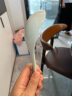 景德镇（jdz）官方陶瓷影青白瓷餐具散件纯色碗盘餐具端午节礼物家用高档礼盒 流影小汤勺6个装 实拍图