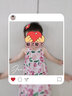 ASK JUNIOR女童连衣裙2025夏小童大花满印儿童吊带公主裙 花色 100 实拍图