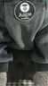 Lanswood 猫咪衣服防掉毛猫衣服冬保暖布偶猫无毛猫衣服搞笑狗狗宠物衣服 主图款【复合卫衣】灰 L (建议8-10斤背长35胸围45-50cm 实拍图