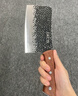 王麻子家用菜刀　厨房斩骨剁砍大棒骨剁肉牛羊骨刀具【手工古法锻打】 实拍图