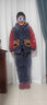 噜噜牛冬季儿童睡衣男孩珊瑚绒三层夹棉加厚中大童男童家居服 81033-蓝色 165 (22码建议身高155-160) 实拍图