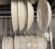 红牡丹 景德镇陶瓷碗盘组合中式西餐牛排盘家用菜盘创意碗具套装 一季花开10件（金钟碗版） 8英寸 实拍图