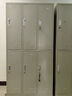异彩年华钢制四门更衣柜员工铁皮储物柜子带锁宿舍六门换衣存包柜工厂鞋柜 六门更衣柜(整体发货，破损包赔) 经济款 实拍图