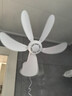 扬子厨房风扇壁挂免打孔电风扇小型宿舍卫生间厕所 【5叶壁扇】标配款 实拍图