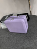 爱情海化妆包女便携旅行大容量带镜子洗漱包高颜值手提护肤品收纳箱旅游 【紫色】化妆师专用化妆箱出差 随身口红包防泼水出门化妆刷收纳 实拍图