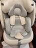 Miber汽车儿童安全座椅婴儿宝宝0-4到12岁汽车用可坐可躺360度旋转车载 perfline-云母白 实拍图