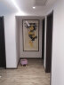 玩易 张大千柿柿如意走廊过道新中式玄关装饰画竖版山水壁画客厅挂画 五福临门 83*163cm（卡纸精裱，胡桃色框） 实拍图