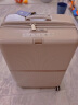 新秀丽行李箱 上新流金箱SNIDEL联名款旅行箱HH5*83012 浅咖色22英寸 晒单实拍图