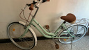 邦德·富士达 自行车女式24/26寸学生成人城市通勤复古淑女单速/7级变速买菜车 24寸钢架7速 青山灰 实拍图