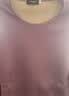 猫人女士保暖内衣女加绒加厚保暖套装保暖裤女圆领保暖衣女豆沙红2XL 实拍图