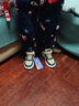 回力童鞋儿童高帮运动鞋2025秋冬季新款男童透气板鞋女童轻便休闲鞋子 卡其绿 -W0149 32 推荐脚长20.0内长20.5 实拍图