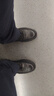 强人休闲鞋皮鞋头层牛皮透气舒适户外运动男鞋 JDA73226 黑色 39 实拍图