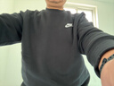 耐克（NIKE）男冬季圆领卫衣 加绒保暖 运动休闲BV2663-010黑色L 实拍图
