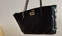 CLEVER & KETCH女包轻奢女士包包单肩包时尚手提包女大容量托特包生日礼物送女友 黑色 实拍图