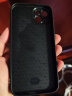 尚苏 适用于 iPhone15plus手机壳苹果15plus保护套防摔镜头全包简约轻奢羊巴皮硅胶女男款皮套黑色 晒单实拍图
