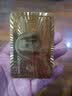 高级扑克土豪金金箔金属黄金色工艺品收藏飞牌练习扑克扑克牌 土豪金金色美元1副装 实拍图