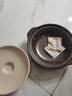 康舒康舒砂锅耐高温干烧不裂浅锅家用燃气灶专用煲仔饭煲汤陶瓷小沙锅 棕米色盖砂锅(3-5人用) 2600ml 实拍图