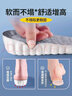 足力健女士专用增高鞋垫不累脚隐形全垫内增高1.5cm 灰色1双 35-36码 实拍图