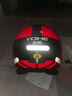 YOHE摩托车电动车头盔男女通用电动车安全帽3C认证头盔 像素魔方 大码（L） 实拍图