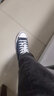 匡威（Converse）经典帆布鞋男 AllSTAR 透气休闲鞋子 黑色运动板鞋女 101001 37.5 实拍图