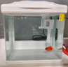 森森（SUNSUN） 鱼缸水族箱金鱼缸带灯鱼缸过滤器玻璃鱼缸桌面鱼缸 白色 高清玻璃HR-230（带18件） 实拍图